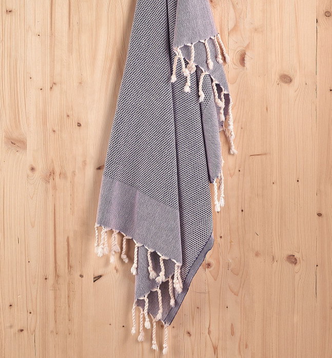 Mijölnir Toalla de playa Fouta Retro - Damson (60 x 110) Mijölnir Toalla de playa Fouta Retro - Damson (60 x 110)